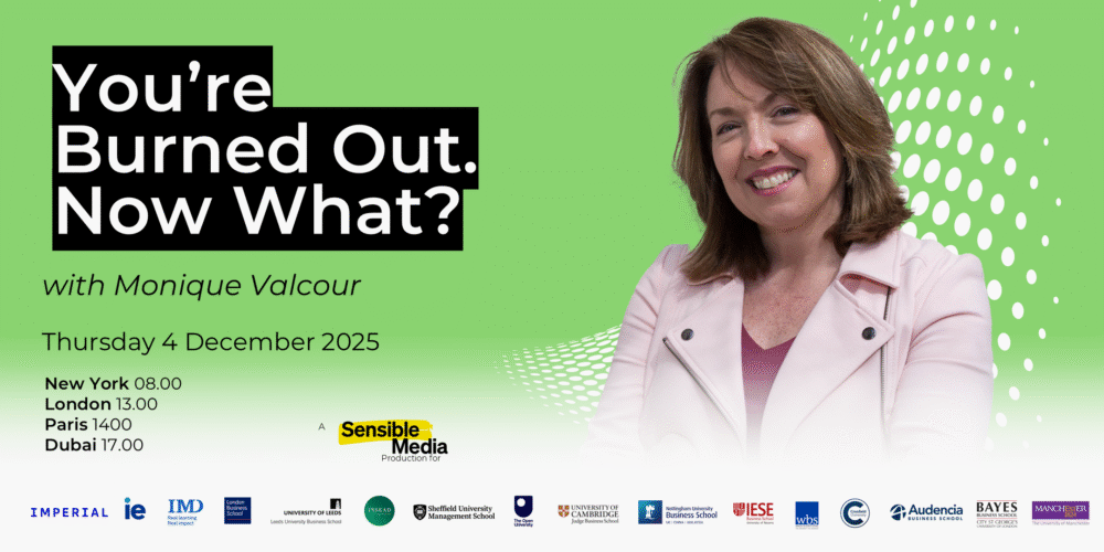 You’re Burned Out. Now What? with Monique Valcour